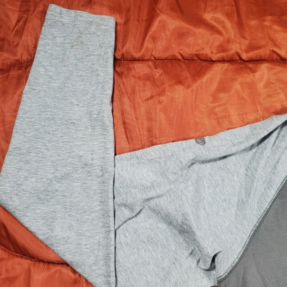 2013 Nike Long Sleeve T shirt Grey‎ Embroidered Swoosh Men's Large